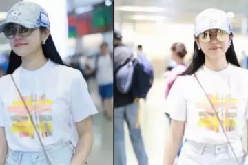 36歲陳妍希真夠拼,穿XS碼超短褲卻勒出「大象腿」,這身材好搶鏡!