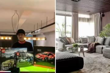 林志炫上億豪宅曝光，上下6層總面積2500m²，依山傍海如仙境，網友：大到像商場