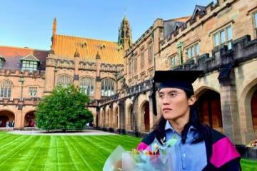 驕傲！TVB知名男星攜妻飛澳洲參加兒子畢業典禮，曬多張合照慶祝
