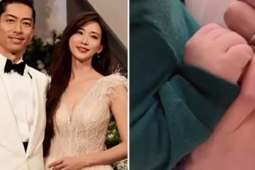 林志玲曬照慶祝結婚三周年,一家人手牽手好幸福,兒子小手肉嘟嘟
