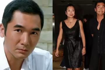 方中信品位不一般，老婆穿皮裙出鏡氣場太強悍，小腿肌肉比他發達
