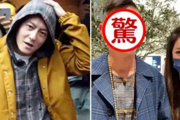 41歲陳冠希在咖啡店被偶遇！盤扣襯衫配西服竟成「糟老頭」，兩鬢發白眼皮耷拉，網友：簡直判若兩人
