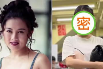 56歲香港「性感女神」李麗珍近照曝光，穿白色寬松T恤外出逛街無人識，網友：歲月不饒人啊