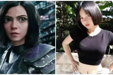 根本真人艾莉塔!18歲女學生「神撞臉戰鬥天使」 本尊被神出「身材也超不科學」網讚:比合成人還美❤