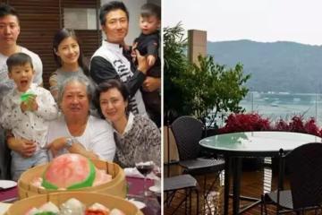 洪金寶豪宅內景曝光！一家九口同住裝修堪比宮殿，廚房比三居室還大，自帶超大泳池視野開闊，一線海景一覽無余