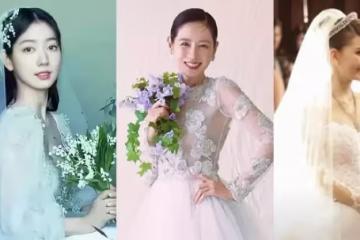 夢中嫁衣都在這！女星絕美婚紗盤點，朴信惠、孫藝珍美如畫