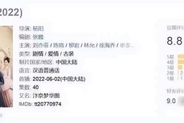 《夢華錄》評分下降,差評漫天,網友:都是營銷太過火
