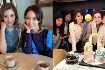 黎姿為李嘉欣慶生照曝光　2女神凍齡美貌引熱論