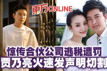 驚傳合夥公司逃稅遭罰　賈乃亮火速發聲明切割