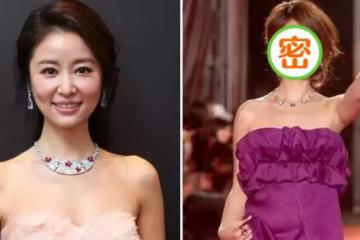 林心如也有雷人造型?干癟身材「撐不起抹胸裙」腰身消失,一頭短髪顯老十歲!網友:得罪了造型師