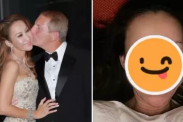 47歲李玟曬自拍，展示雙下巴和頸紋顯老態，網友：看起來像57歲