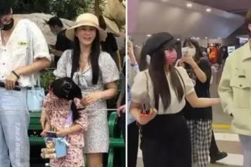 伊能靜與兒子挽手出行！哈利「粉絲眾多」人氣超過媽媽，走路姿勢引發熱議：怎麼這麼妖嬈？