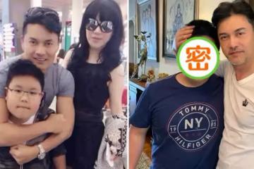 65呂良偉兒子長大了！20歲的他「等比例」長大，父子合影有意思