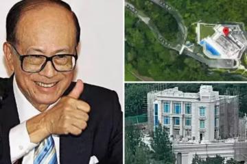 「地道都挖不進去」！亞洲首富李嘉誠豪宅曝光，圍墻高3米防彈玻璃幕墻，家裡還配了防彈室