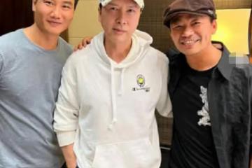王寶強憔悴現身四川遇甄子丹，前者小18歲卻更老，勾肩搭背顯親熱