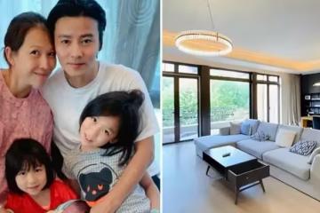 蔡少芬全家回港生活!上海「1.3億豪宅」僅住一年,緊急出租「100坪內景」曝光,網友:回港只能住「24坪」小房子了