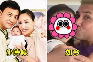 郭可盈罕曬女兒近照!12歲林天若被爸爸林文龍親吻很溫馨,長相標致「高顏值」越發像媽媽
