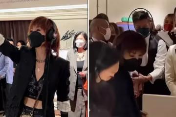57歲張曼玉出席活動化身DJ現場打碟！露精緻馬甲線 謝霆鋒郭富城在其身旁搖擺 呆萌可愛