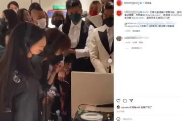 57歲張曼玉罕露面身材消瘦！擔任DJ興奮打碟，郭富城謝霆鋒當觀眾