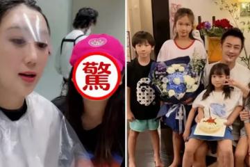 陳浩民嬌妻帶女兒外出!10歲雅薷身高一米六,穿38碼鞋體重破百,曾因長胖被當保姆
