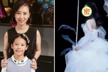 翁虹14歲女兒長大了！穿吊帶裙拍寫真，清純甜美氣質溫婉，美貌氣質不輸媽媽
