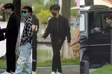 33歲任嘉倫拍戲被偶遇，一天切換多處場景，生圖狀態令人感慨，真的是太帥了！