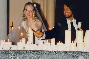 Nicole Kidman公開16年前婚禮照