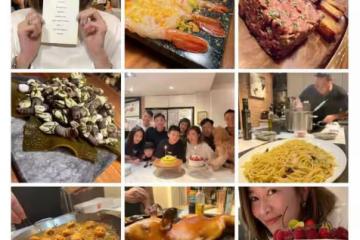 佘詩曼曬家宴美食，色香味美好有風味，能猜出最後一道菜的人不多