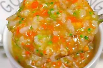 家裡有孩子的，記得做這五道熱乎乎的營養粥，食材豐富好消化
