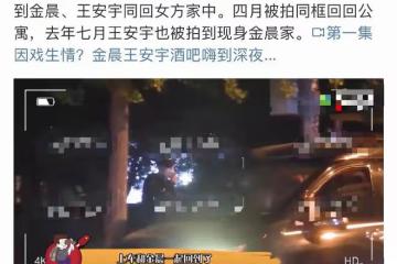 金晨王安宇深夜酒吧嗨玩，被拍一同回家，雙方此前緋聞不斷