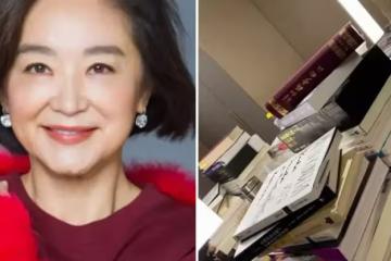 68歲林青霞生活近況曝光!豪宅化妝臺「書籍遍布」,繼女邢嘉倩「親手做書架」表孝心,對老公稱呼力破婚變消息:他是最愛的人