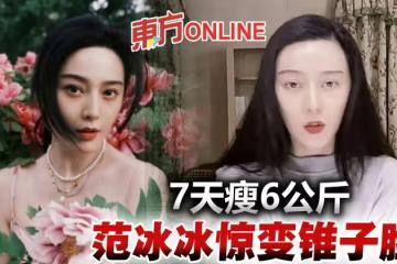 才爆熱戀副總裁　范冰冰瘋狂甩肉變「錐子臉」網驚喊認不出
