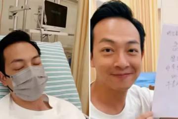 太拼了?43歲港星定居內地突然住院,初愈後手寫書信感謝醫生