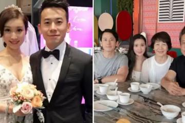 恭喜！74歲石修升級做爺爺，兒子父親節報喜妻子懷孕，曬全家合照，42歲兒子高大且帥氣：基因太強大