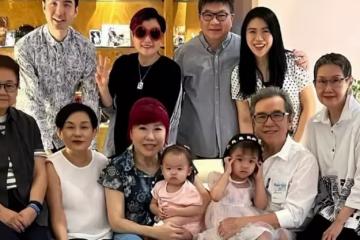 TVB老戲骨姜大衛生日飯局多 佘詩曼和媽媽也有一起參加飯局