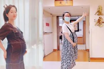 42歲美女主持人現身產房,懷孕9月即將產女,此前多次受孕失敗