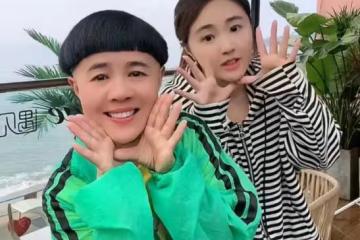 明星退休後在幹什麼？金龜子和女兒在海邊跳舞，露出豪宅背景