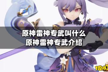 原神雷神專武叫什麼 原神雷神專武介紹