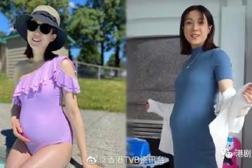 鍾嘉欣曬孕肚叫猜性別!暗示這回第三胎還是生仔