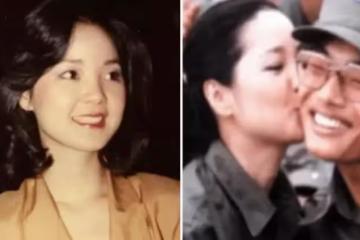 幸運之吻!30年前被女神「鄧麗君親吻的士兵」 堅持只洗半邊臉,合照放手機幾十年,「今變身集團總經理」網羨:好勵志