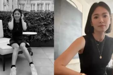 宋慧喬私下也太美了！身材暴瘦腿都變細了