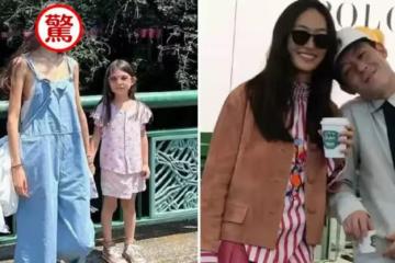 陳冠希妻子秦舒培曬日常美照！無美顏出鏡鎖骨搶眼，5歲女兒遺傳媽媽完美基因