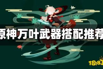 原神萬葉武器搭配推薦 萬葉武器怎麼搭配