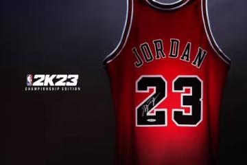 麥可·喬丹作為《NBA 2K23》的封面人物在今年遊戲的兩個特別版本中揭開面紗