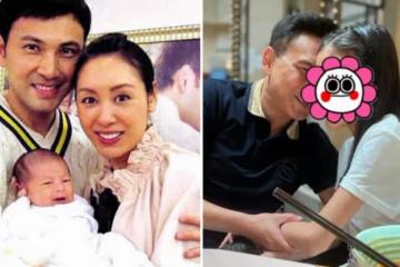 郭可盈一家近照曝光!林文龍和女兒笑著頭靠頭合影,看到「高顏值」網稱贊:打小就是美人胚子
