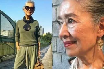 有皺紋又怎樣！網紅奶奶年過70「滿頭白髮堅持不染」氣質超優雅「穿搭超時髦」狂吸6萬粉：保持年輕的心