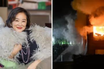 林青霞現身回應!42億豪宅大火「20人火場逃竄」狂燒6小時 4隊消防救援「災情擴散社區」起火點曝光