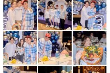 陳小春55歲生日照曝光，和岳父岳母罕見同框，張智霖袁詠儀也在場