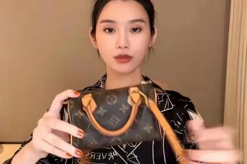 奚夢瑤為女兒豪買5個奢侈品包，豪宅內滿地都是包，隨手一個近3萬