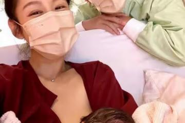 台灣名模曝雙胞胎只生出一個,幸二胎順利生產,兒女湊成「好」字